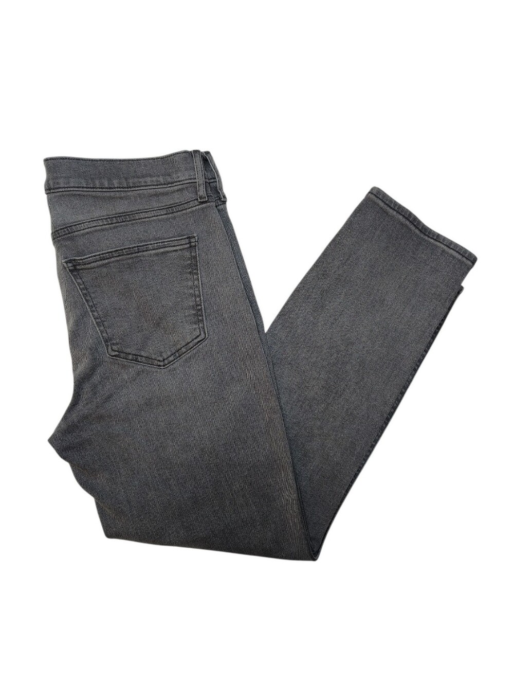 GAP Gray Vintage Slim Mid Rise Cropped Jeans Size 10